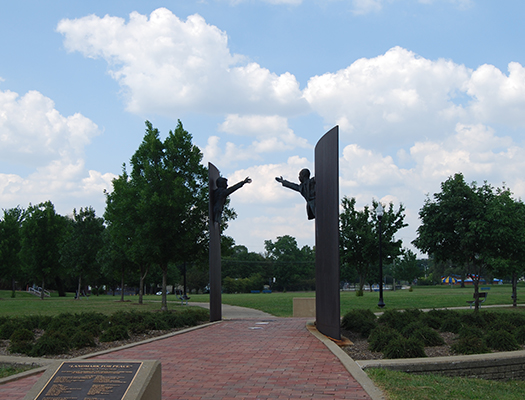 Landmark for Peace Memorial at Martin Luther King Park