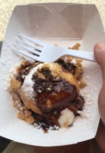 deep fried s'mores